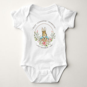 Classic Rabbit Birthday Baby Bodysuit