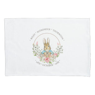 Classic Rabbit Birthday Pillowcase
