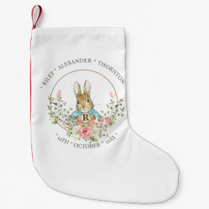 Classic Rabbit Birthday Small Christmas Stocking