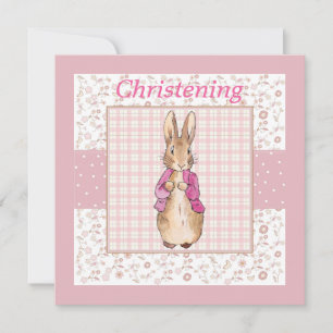 Classic rabbit in a pink jacket