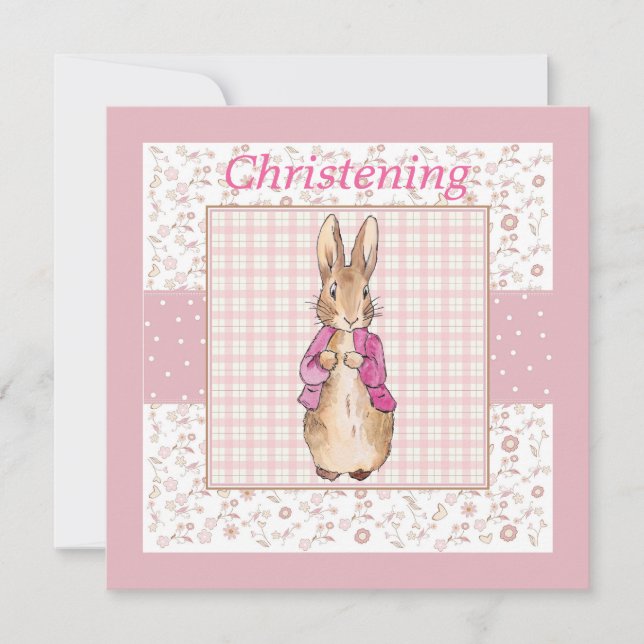 Classic rabbit in a pink jacket (Front)