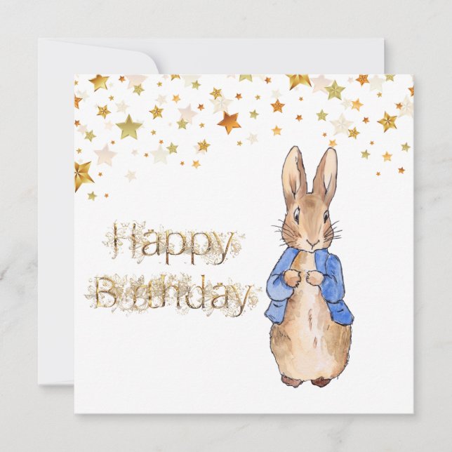 Classic Rabbit in blue jacket (Front)