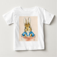 Classic rabbit terracotta plant pot