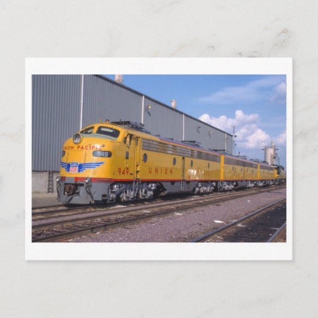 Classic Railroad Postcard (Front)
