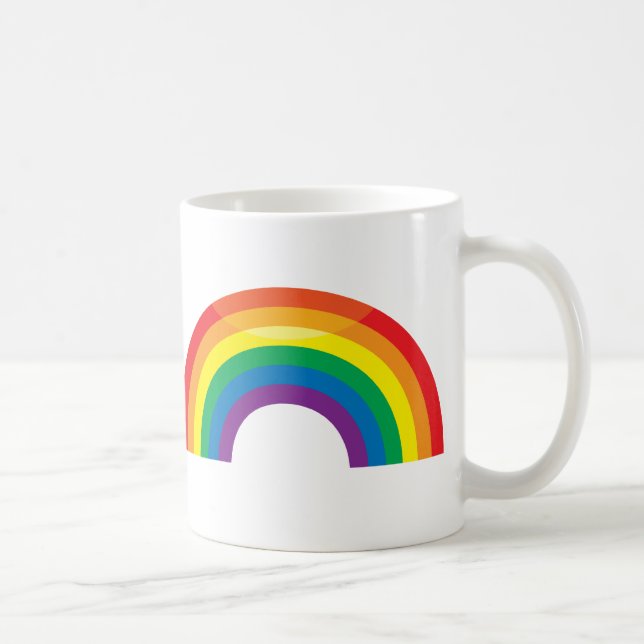 Classic Rainbow Coffee Mug (Right)
