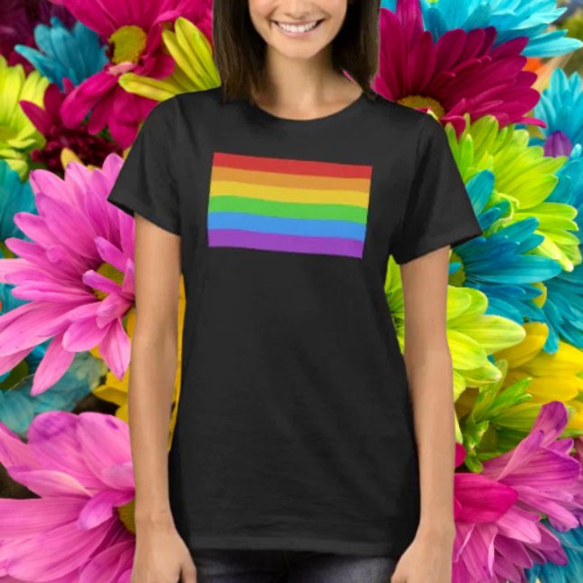 Classic Rainbow Pride Flag T-Shirt (Creator Uploaded)