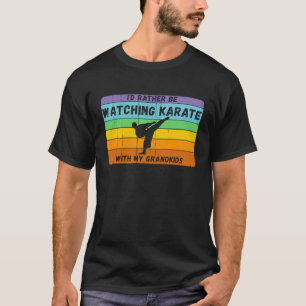Classic Rather Be Karate With Grandkids Vintage Ka T-Shirt