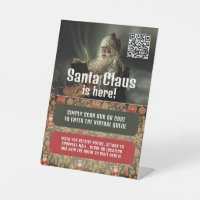 Classic Reading Santa, Visit Santa, QR Code Queue