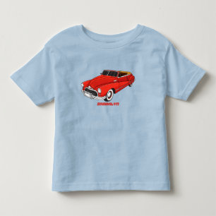 Classic red 1948 automobile toddler T-Shirt