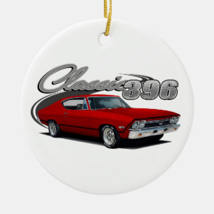 Classic Red 396 Ceramic Ornament