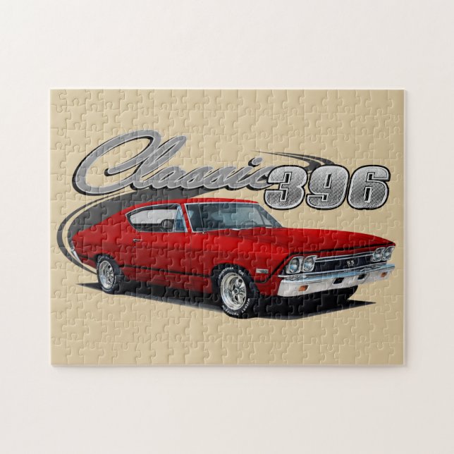 Classic Red 396 Jigsaw Puzzle (Horizontal)