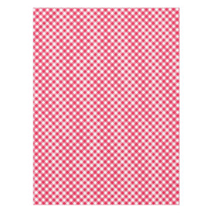Classic Red Gingham Country Pattern Tablecloth