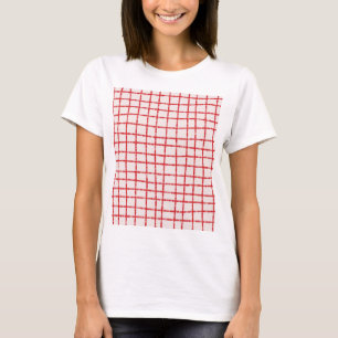 Classic Red Plaid Pattern Shirt