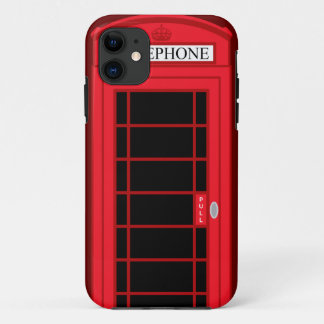 Classic Red Public Telephone Box UK: iPhone 5 Case