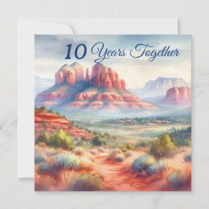 Classic Red Rock Arizona USA destination vacation Card