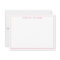 Classic Red Simple Modern Professional Thin Border