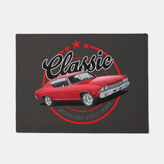 Classic Red SS Doormat (Front)