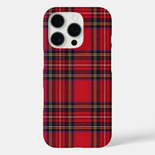 Classic Red Tartan Plaid  iPhone 16 Pro Case