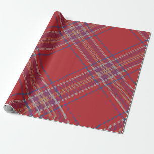 Classic Red Tartan Plaid Wrapping Paper