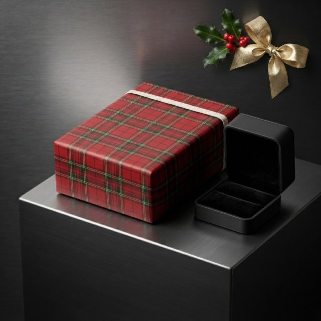 Classic Red Tartan Plaid Wrapping Paper (Creator Uploaded)