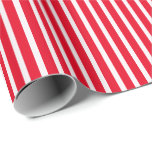 Classic Red White Stripes Christmas Wrapping Paper<br><div class="desc">Classic Red and White Modern Christmas Gift Wrapping Paper with a classic stripes pattern design. A simple, minimalist design perfect for your winter holiday gift-wrapping season. Original Design by Ana Garza/Kardz Studio Designs. Love this design? Click the follow store button to see more like it. Feel free to contact me...</div>