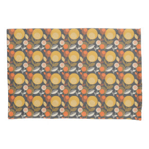 Classic Retro Floral Pattern Pillowcase