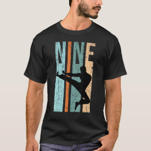 Classic Retro Karate 9th Birthday 9 Judo Men Kung T-Shirt