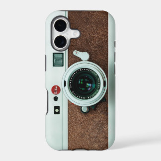 Classic Retro Old Vintage brown leather Camera