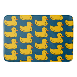 Classic retro rubber ducky bath mat