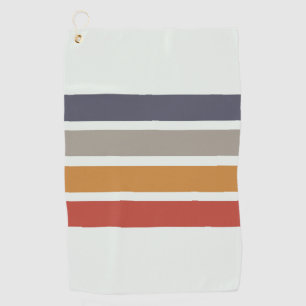 Classic Retro Stripes Shower Curtain Wash Cloth