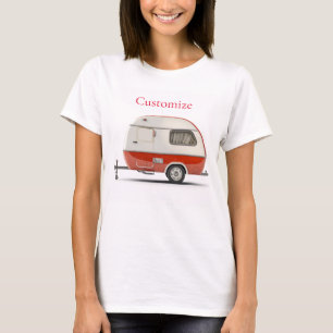 Classic Retro Teardrop Camper Thunder_Cove T-Shirt