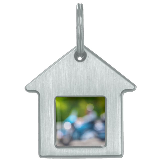 classic rider pet tag (Front)