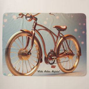 "Classic Rides" Sherpa Blanket