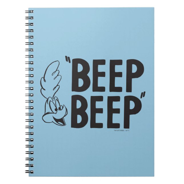 Classic ROAD RUNNER™ BEEP BEEP!™ Notebook (Front)