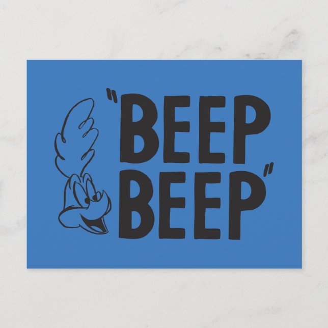 Classic ROAD RUNNER™ BEEP BEEP!™ Postcard (Front)