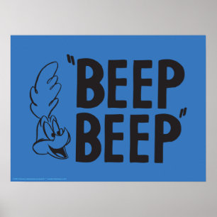 Classic ROAD RUNNER™ BEEP BEEP!™ Poster