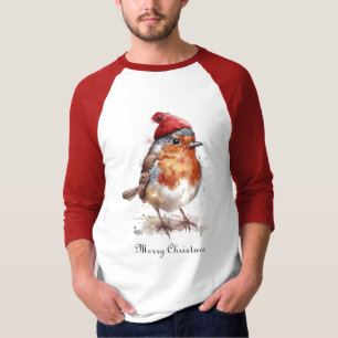 Classic Robin Winter Country Menswear T-Shirt