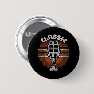 Classic-rock 6 Cm Round Badge