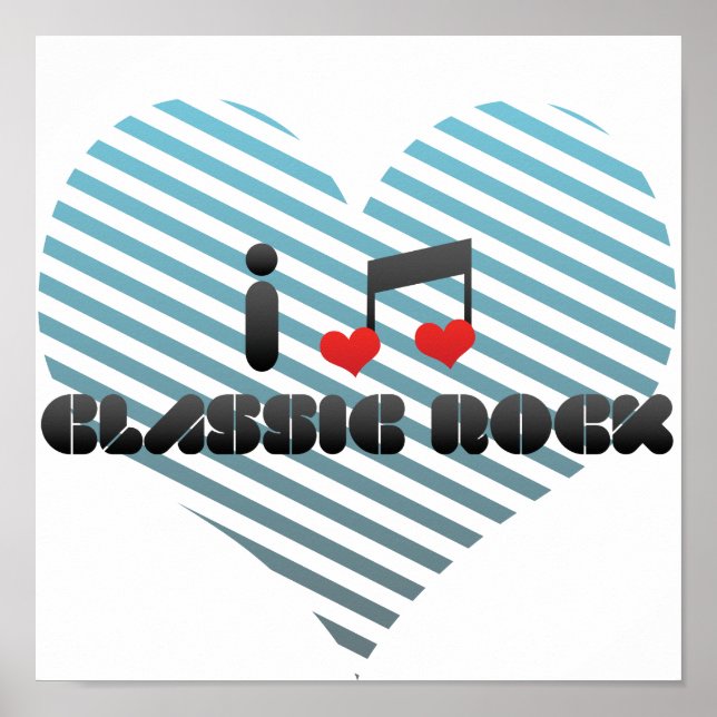 Classic Rock fan Poster (Front)