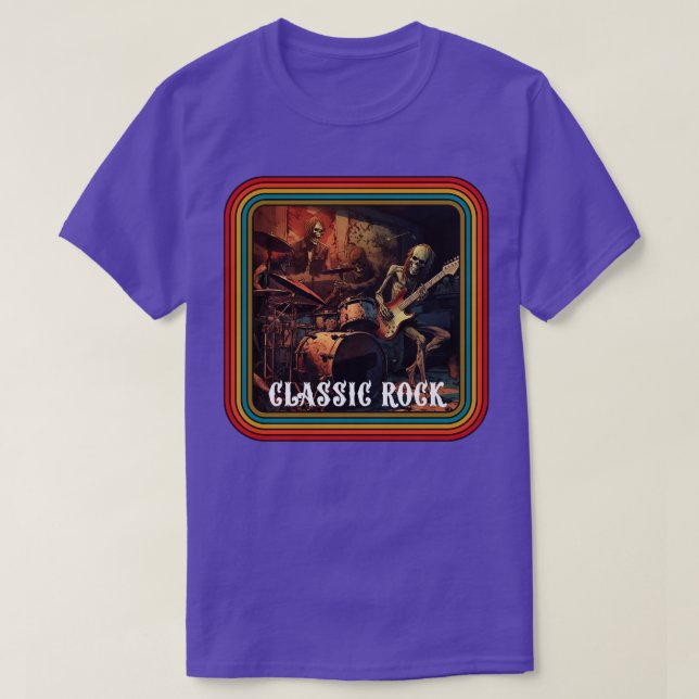 Classic Rock T-Shirt (Design Front)