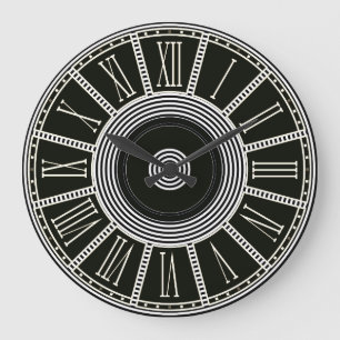 Classic Roman Numeral Large Clock
