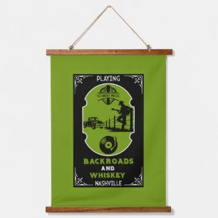 Classic Romantic Country Music Hanging Tapestry