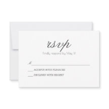 Classic & Romantic | RSVP Card
