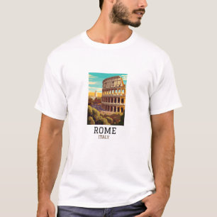 Classic Rome Italy Colosseum Historic T-Shirt