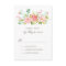 Classic Rose Garden Wedding RSVP Card