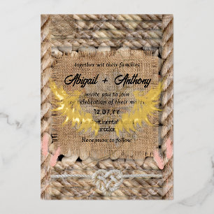 Classic Rough Rope Wedding