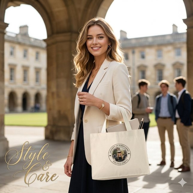 Classic Round Graduate Modern Script Tiny Mini Tote Bag (Classic Round Graduate Modern Script Tiny Mini Tote Bag)