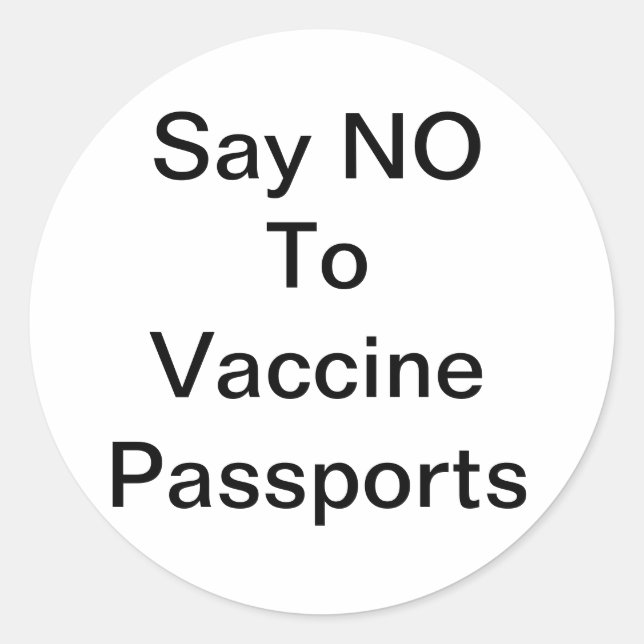 Classic Round Sticker (Front)