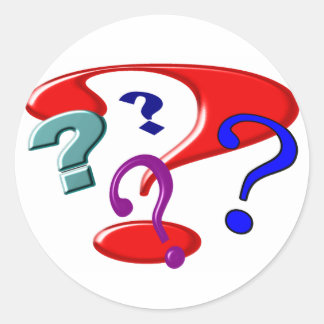 ? ? ? ? ? CLASSIC ROUND STICKER