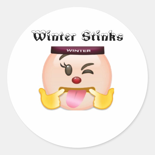 Classic Round Sticker (Front)